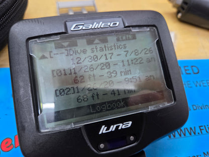 Scubapro Galileo Luna Dive Computer & TRANSMITTER!
