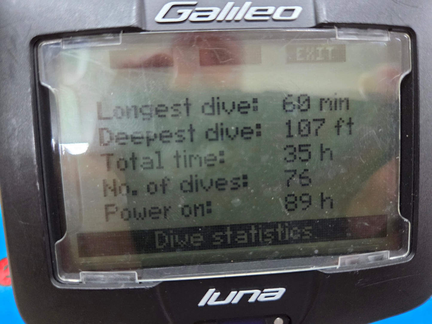 Scubapro Galileo Luna Dive Computer & TRANSMITTER!