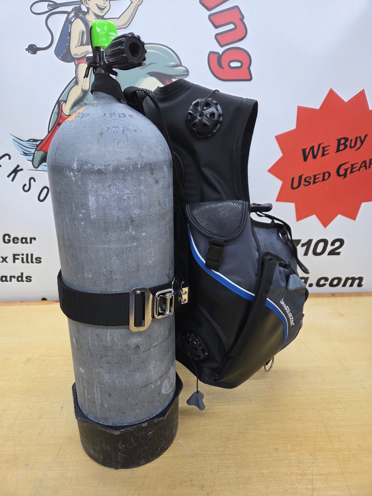 Sea Blazer BCD by XS Scuba (Small & Medium)