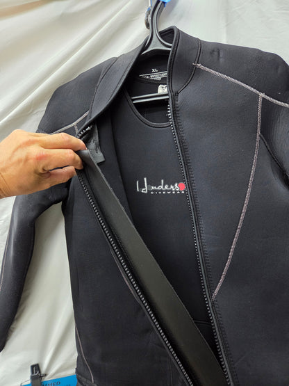 Henderson 5mm 2 Piece Farmer John Wetsuit (XL)