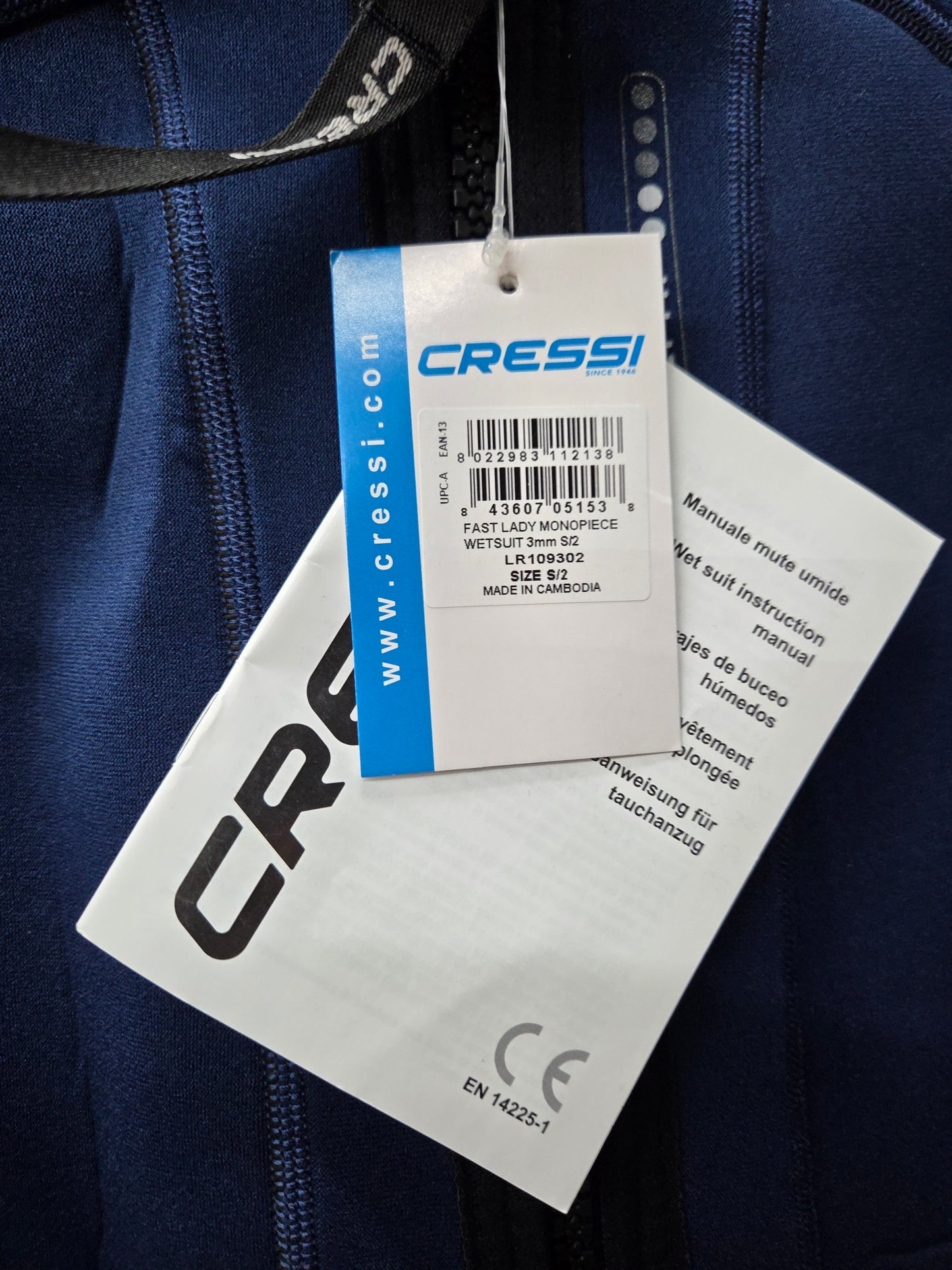 Cressie 3mm Wetsuit (Ladies SMALL) *NEW*