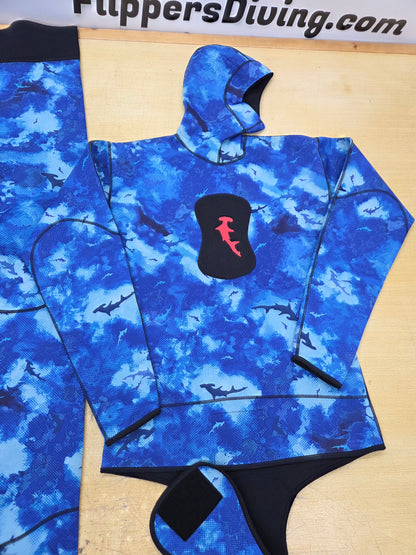 Hammerhead 2 Piece Freediver Wetsuit (4XL)