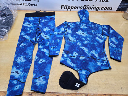Hammerhead 2 Piece Freediver Wetsuit (4XL)