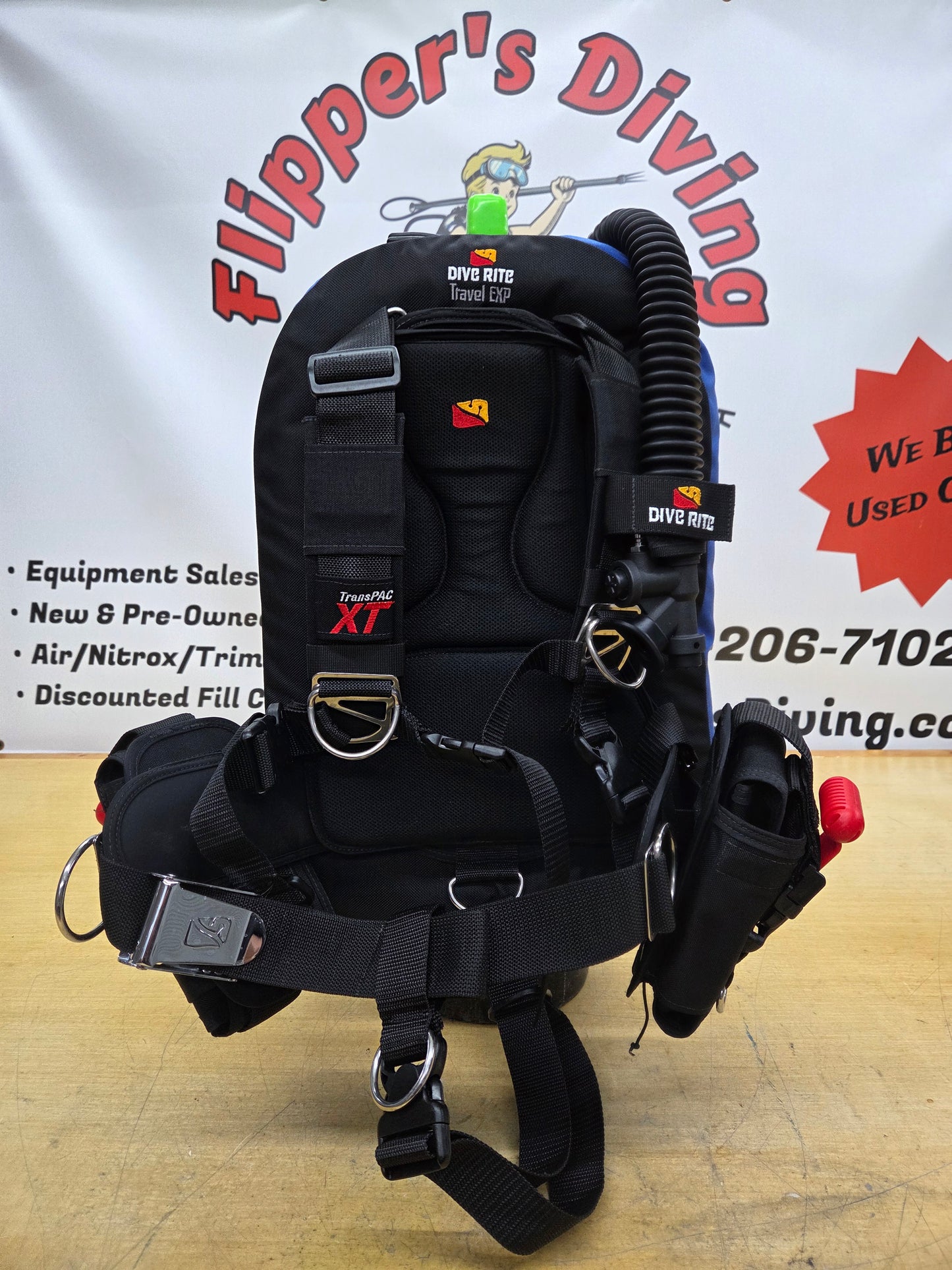Dive Rite Transpac XT/Travel EXP BCD (SMALL)