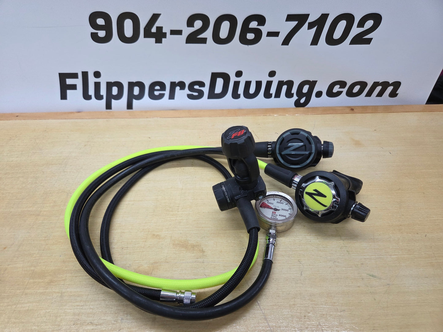 Zeagle F8 Regulator Set