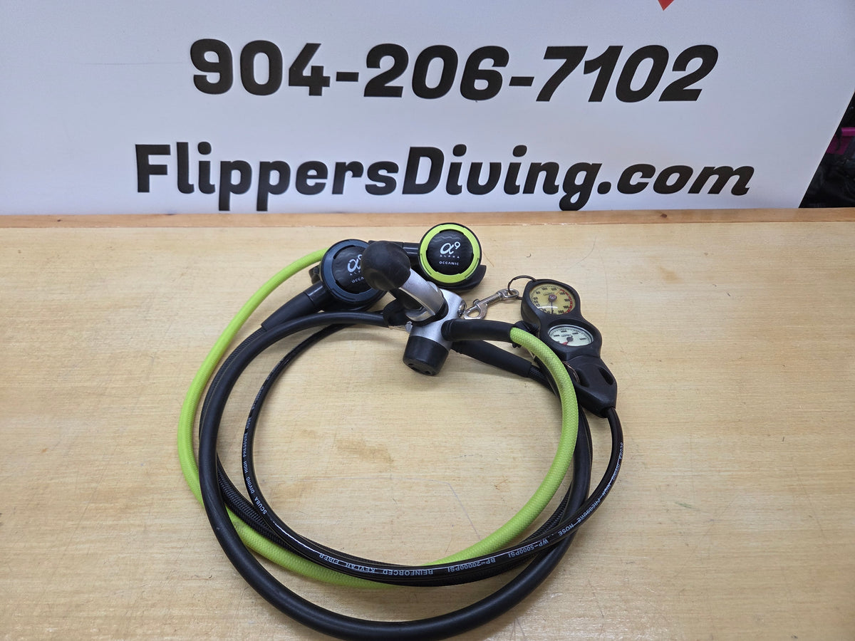 Oceanic Alpha 9 Regulator Set