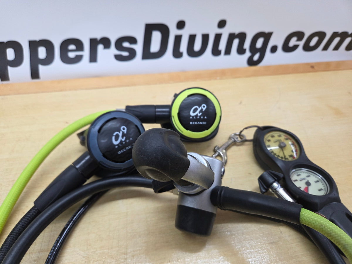 Oceanic Alpha 9 Regulator Set