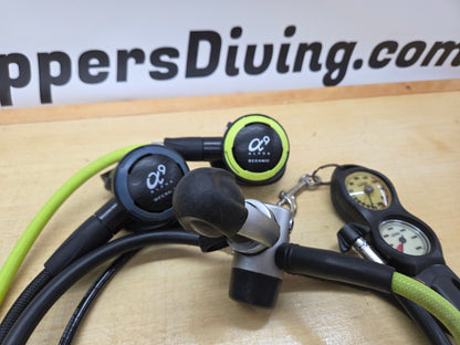 Oceanic Alpha 9 Regulator Set