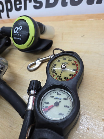 Oceanic Alpha 9 Regulator Set