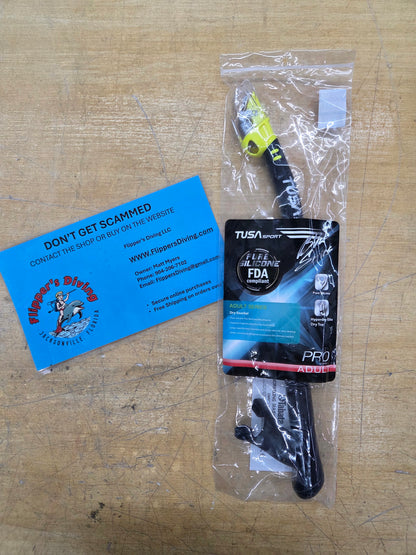 Tusa Pro Series Snorkel *NEW* (S27)