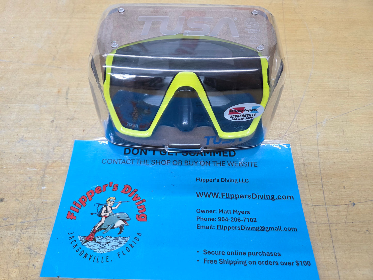 Tusa Freedom HD Dive Mask *NEW* (M52)