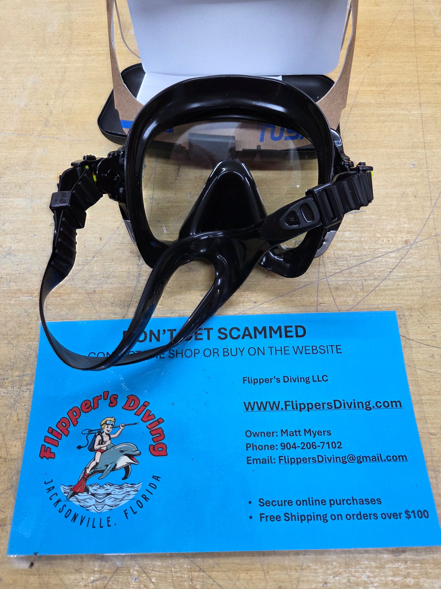 Tusa Freedom HD Dive Mask *NEW* (M52)