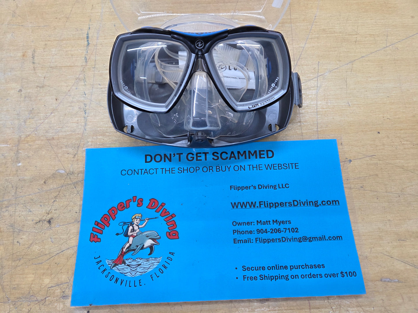 Aqualung "Look 2" Dive Mask (M53)