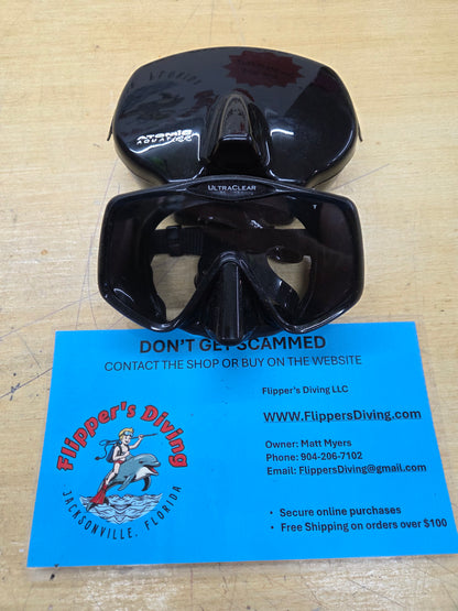 Atomic Aquatics "Ultra Clear" Dive Mask (#M56)