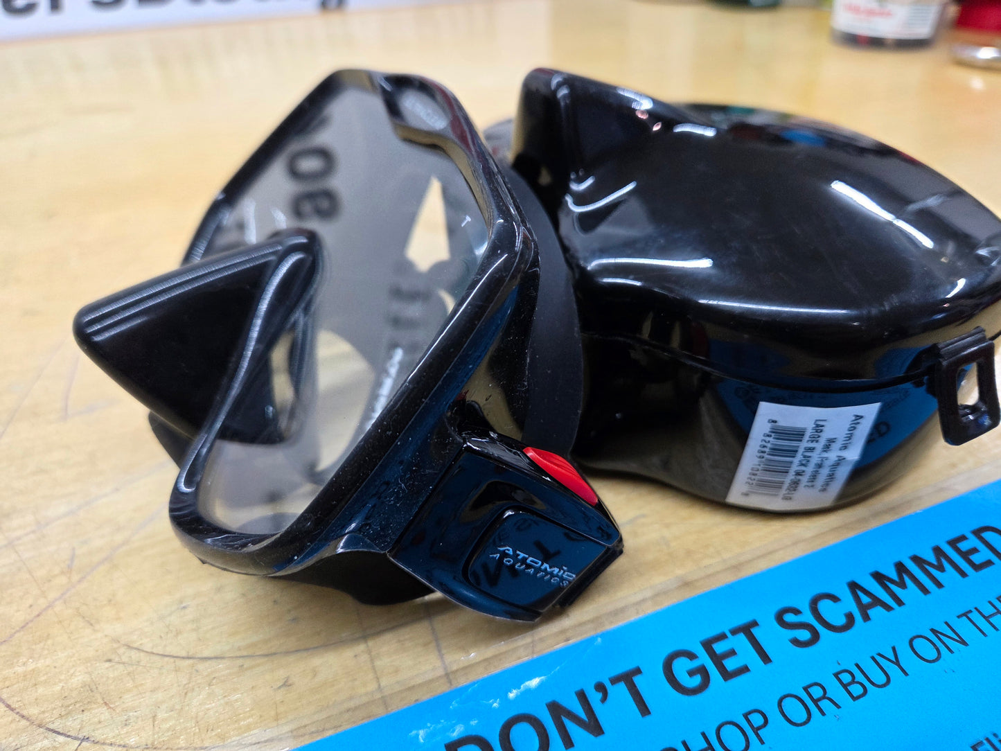 Atomic Aquatics "Ultra Clear" Dive Mask (#M56)