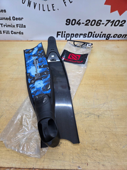 Hammerhead "Kaudal" Free Diving Fins (XL)