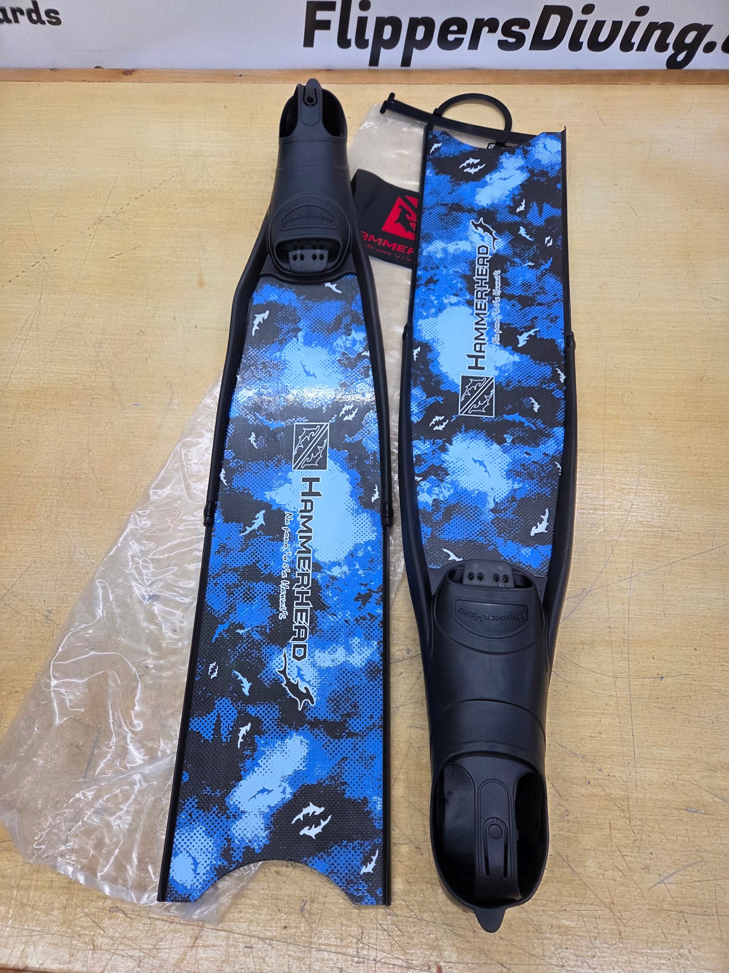 Hammerhead "Kaudal" Free Diving Fins (XL)