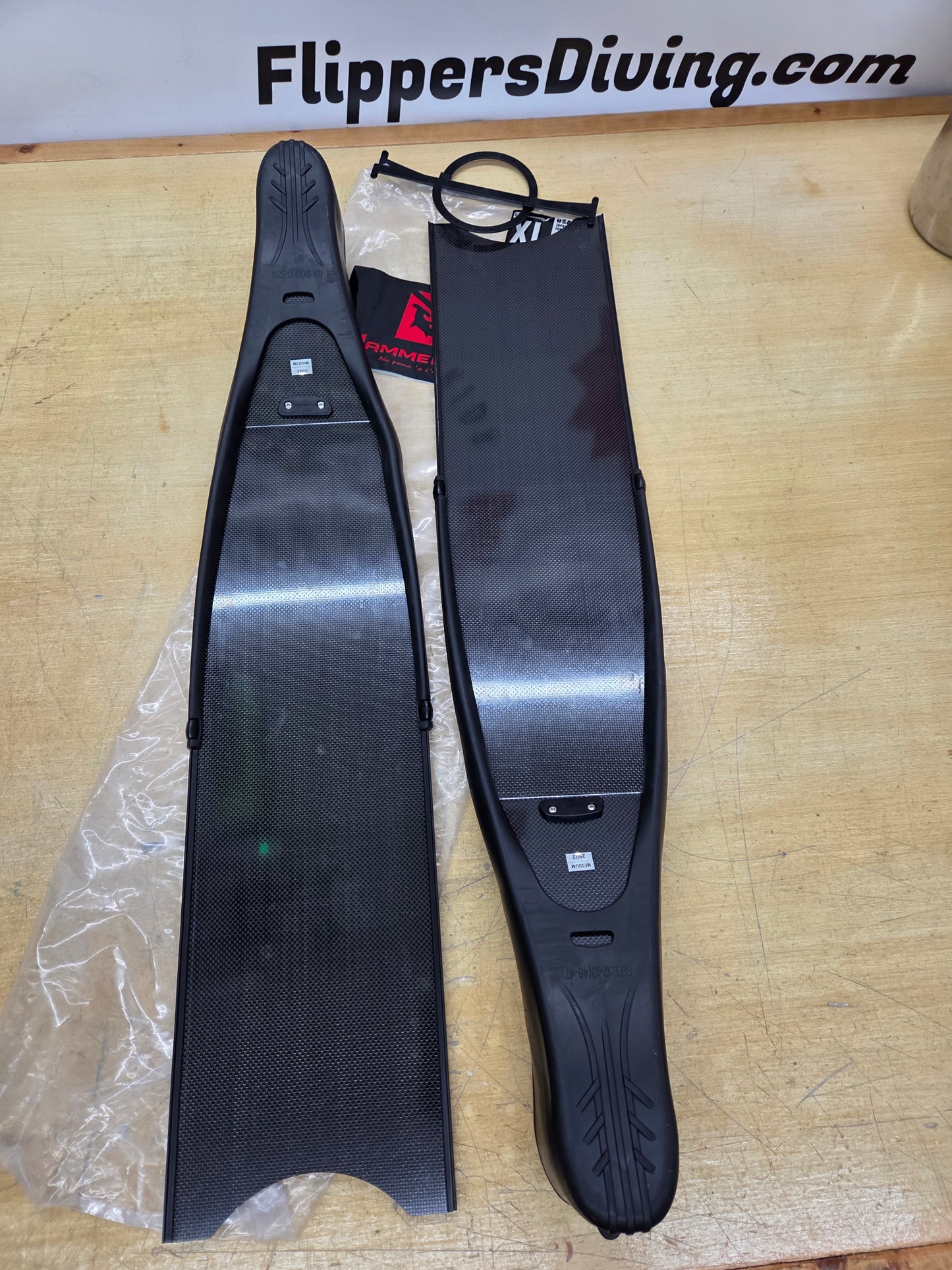 Hammerhead "Kaudal" Free Diving Fins (XL)