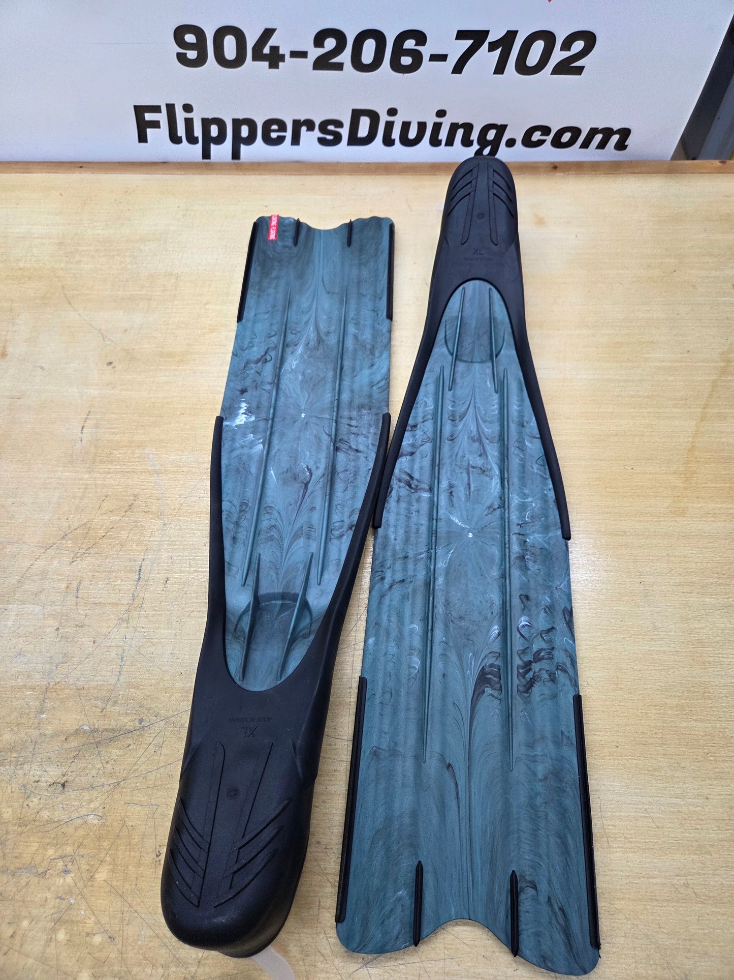 Rob Allen "Scorpia Evolution" Free Diving Fins (XL)