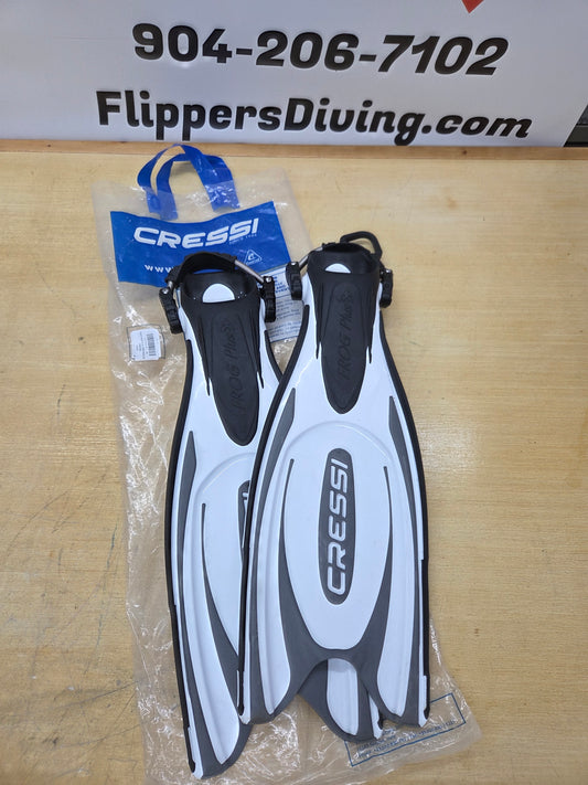 Cressi Frog Plus Dive Fins (Med/Lg)