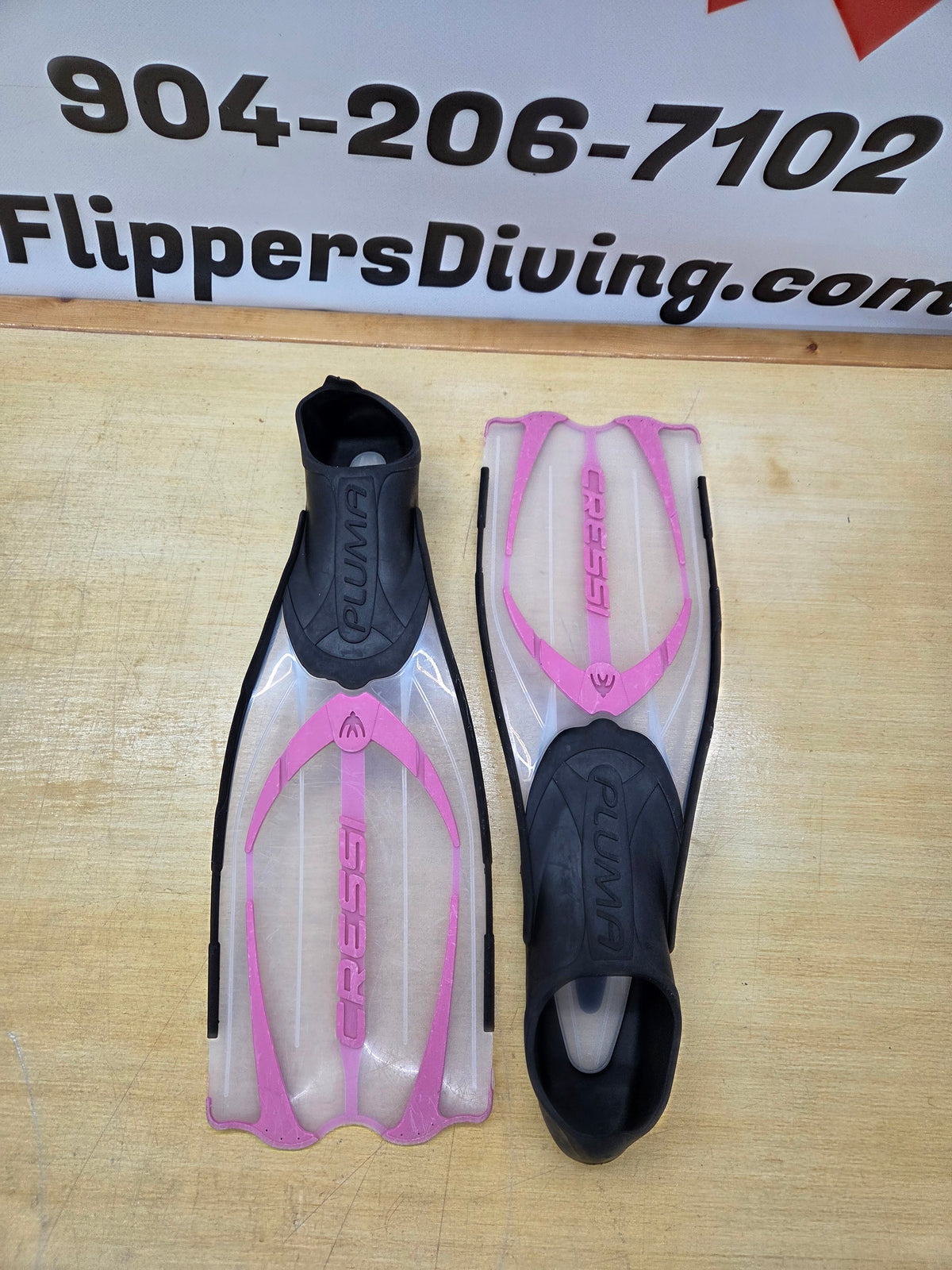 Cressi Full Foot Fins (2.5-3.5)