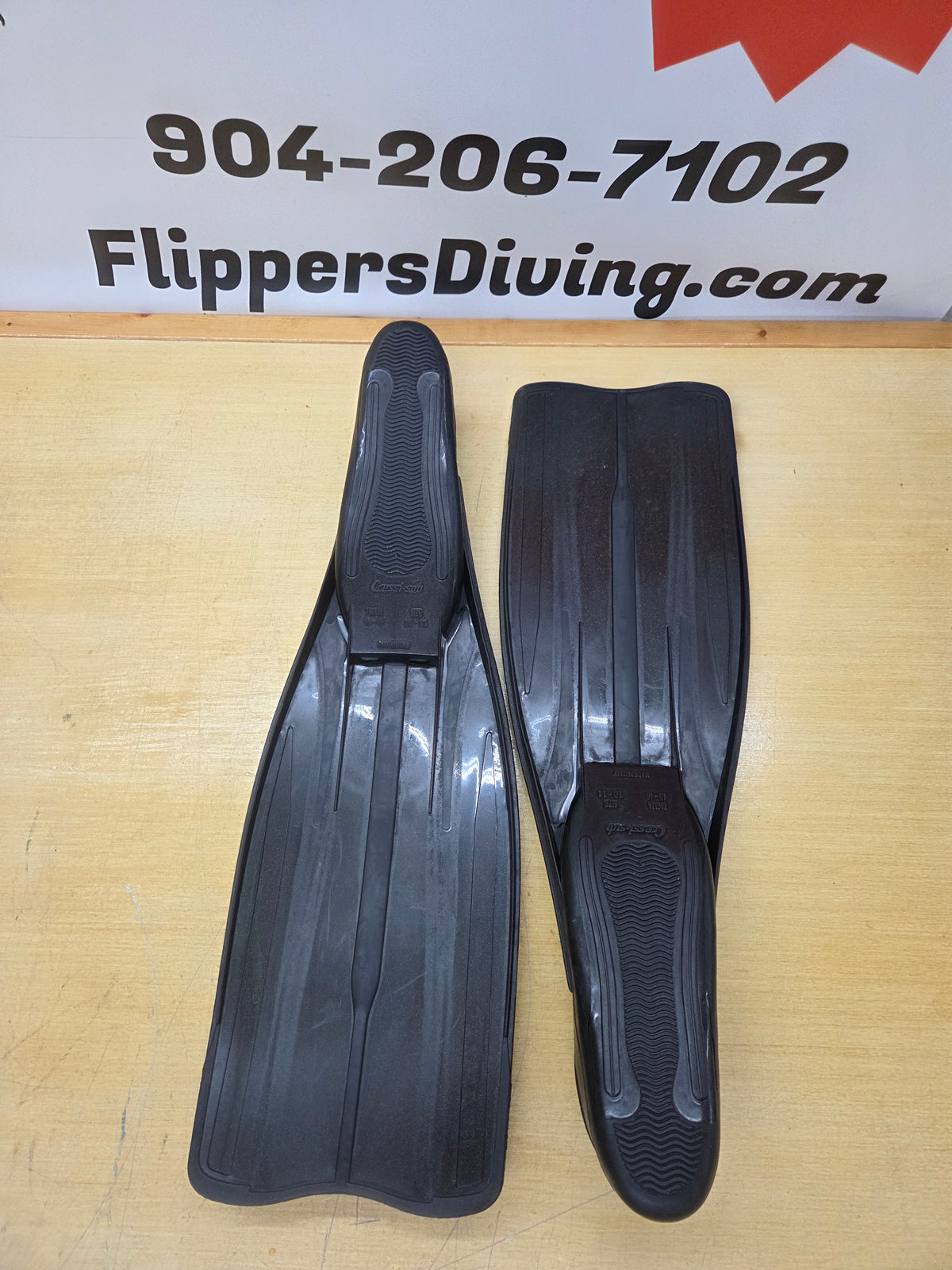 Cressi "Pro Star" Dive Fins (10-11)