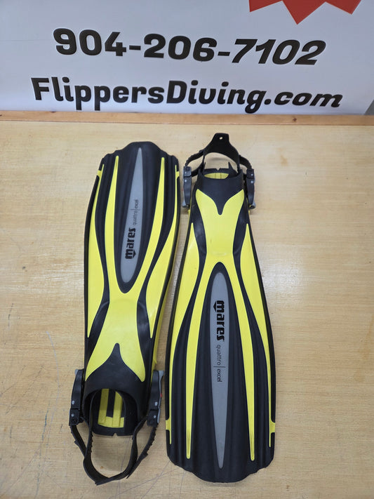 Mares Quattro Excel Dive Fins (Large)