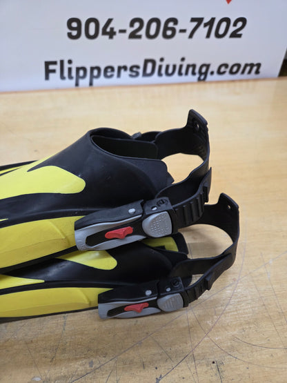 Mares Quattro Excel Dive Fins (Large)