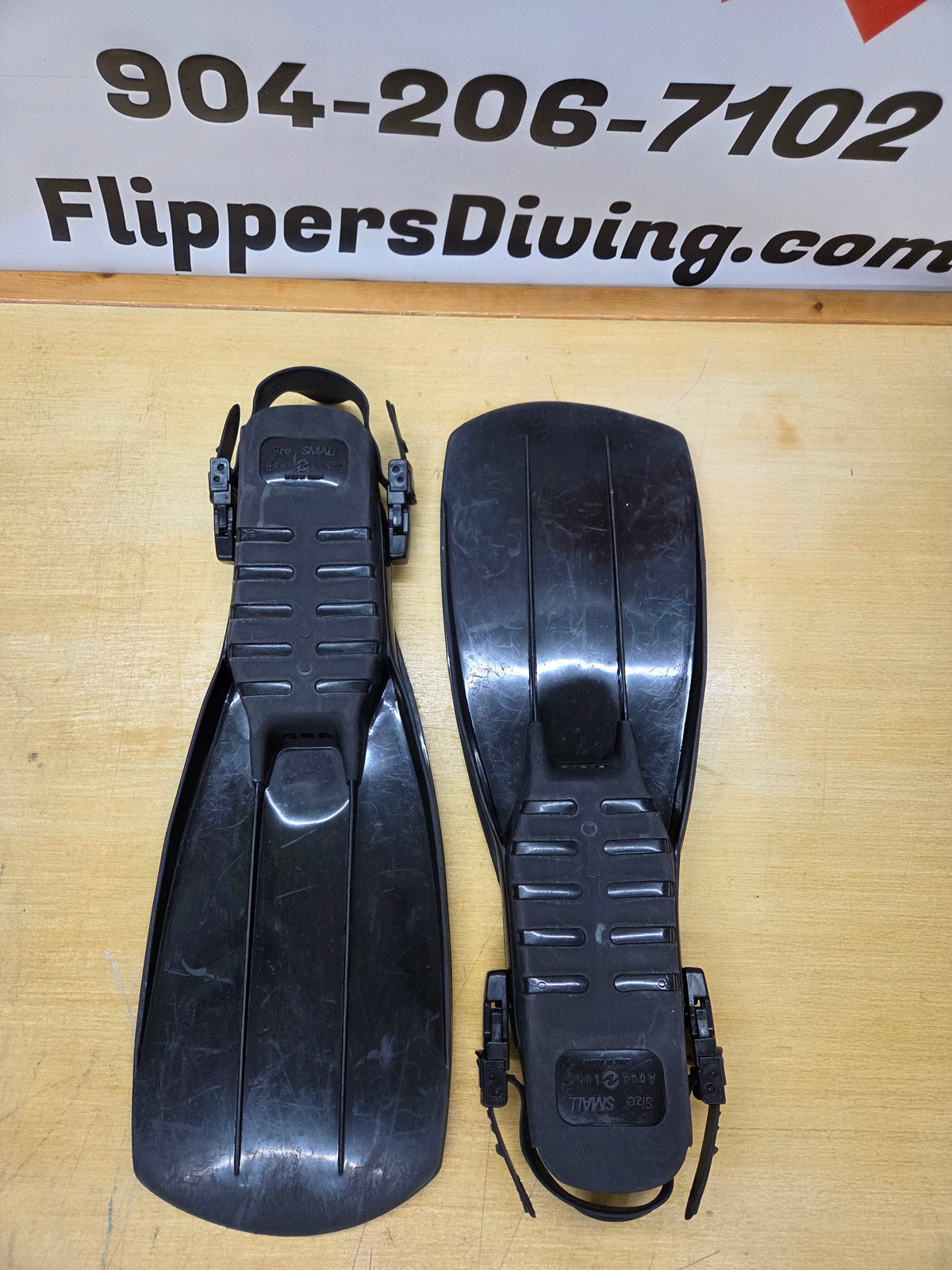 Aqualung Deep See "Pulse" Fins (SMALL)