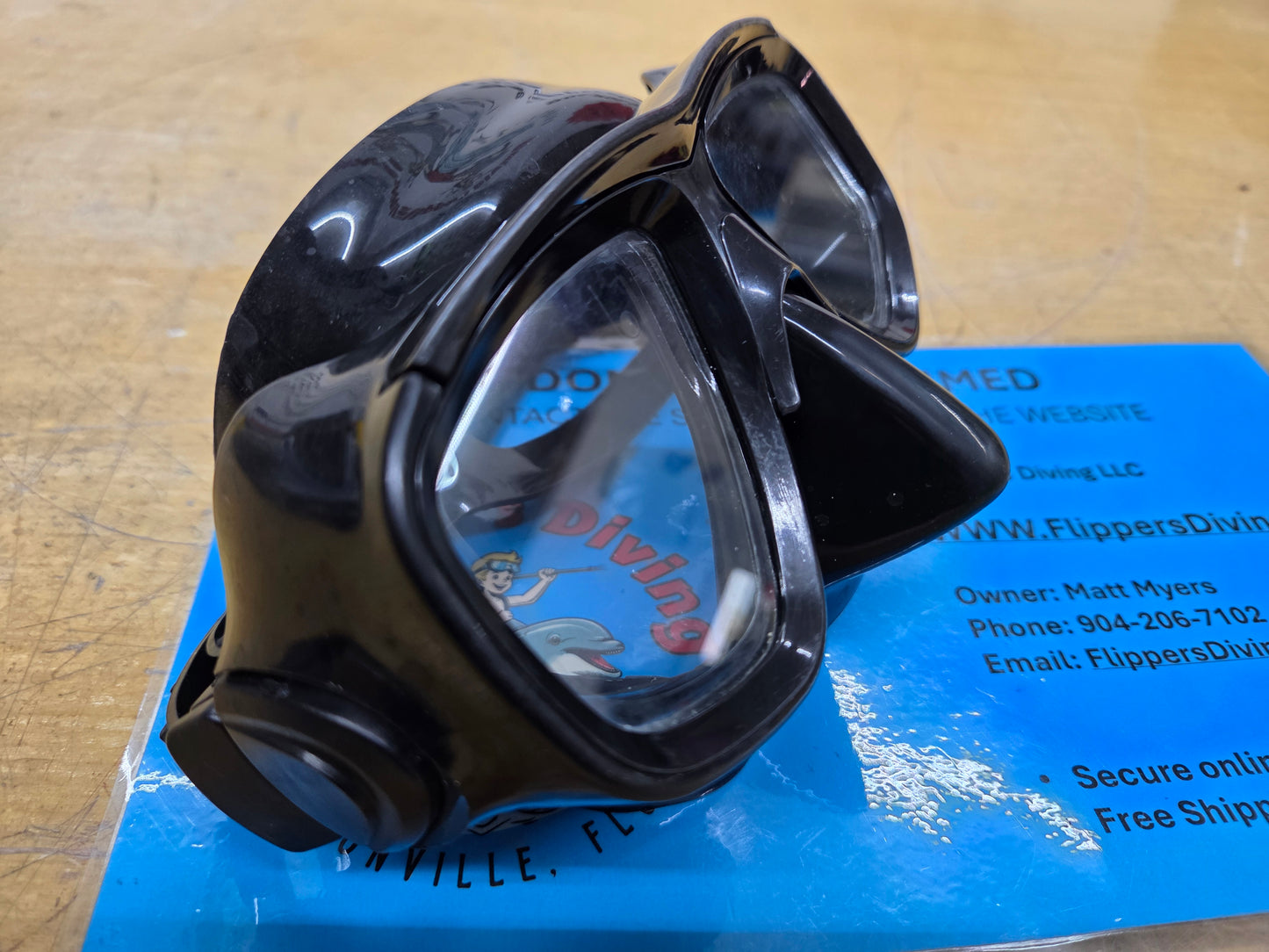 Halcyon Dive Mask w/FogX! (M67)
