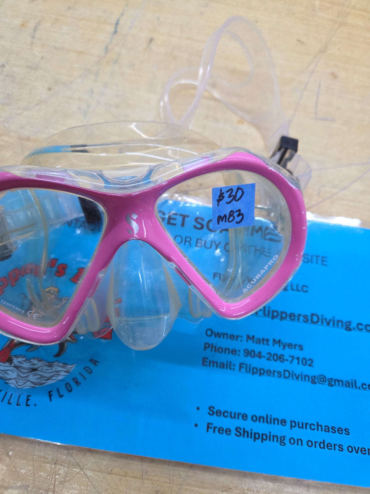Scubapro "Spectra Mini" Dive Mask (#M83)