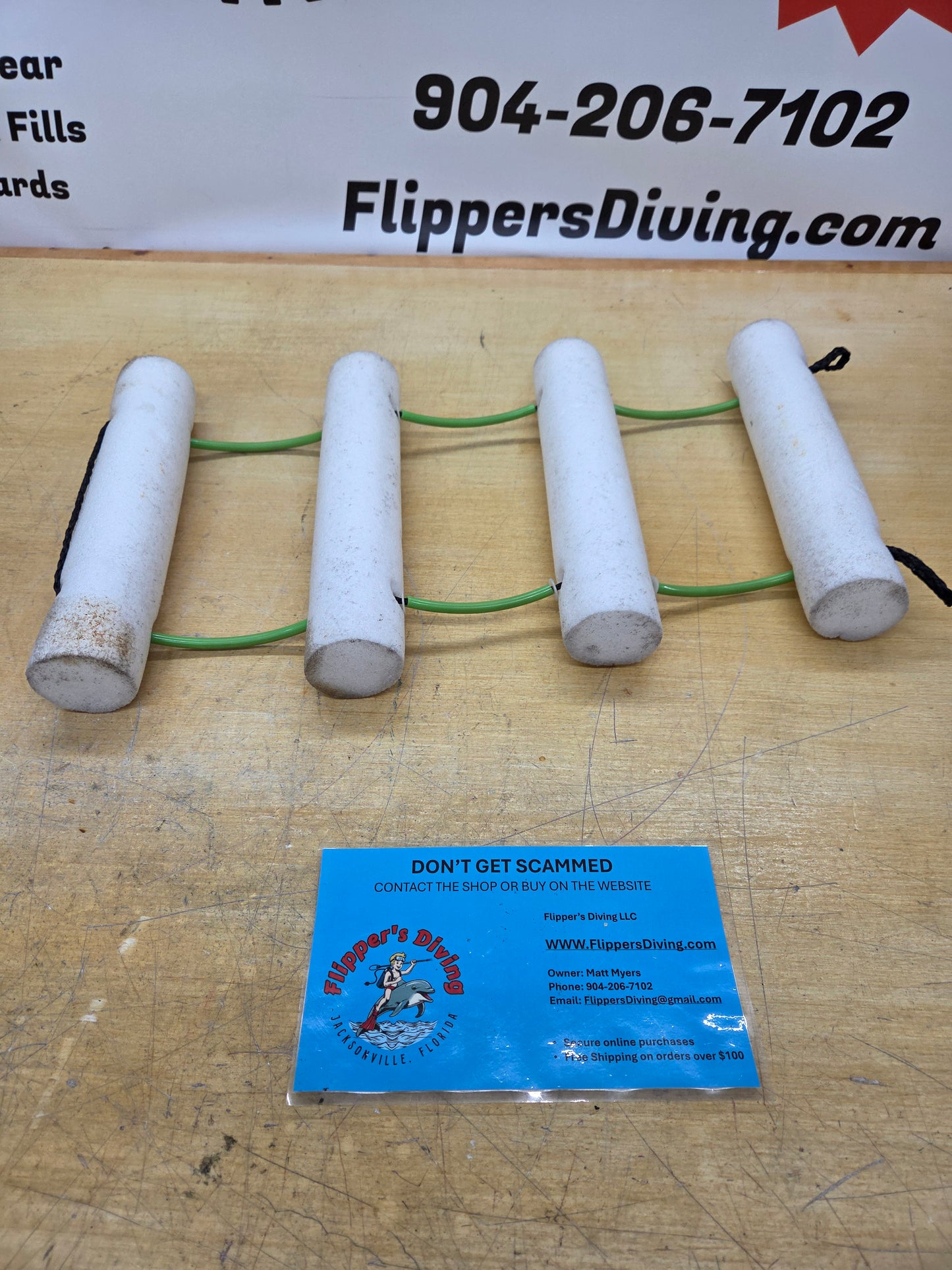 Scuba Cylinder Rack