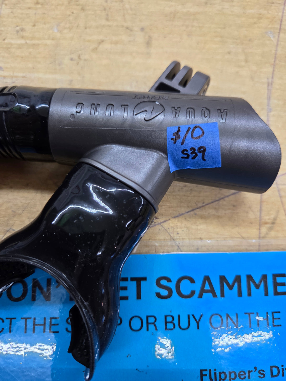 Aqualung Snorkel w/Gopro Mount! (S39)