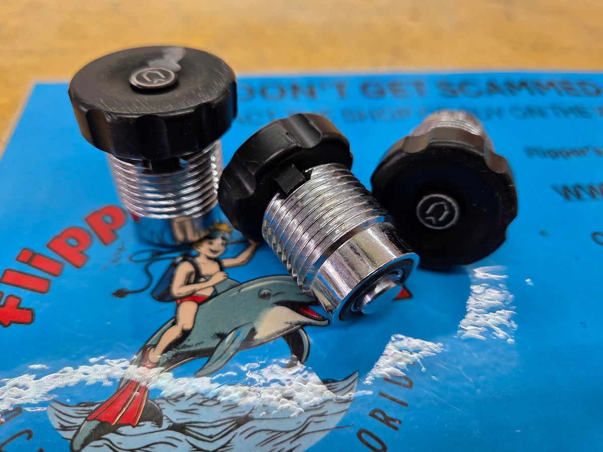 Divesoft DIN Plugs w/Pressure Release