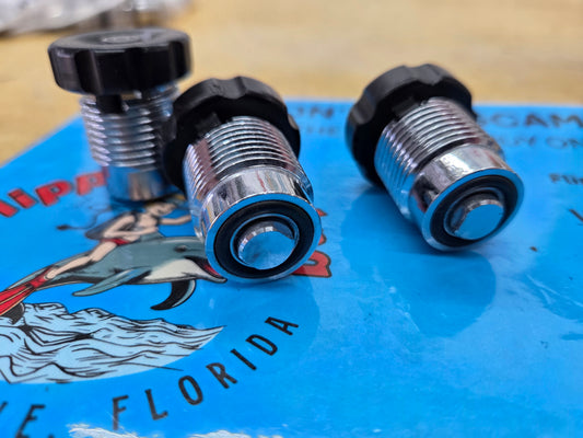 Divesoft DIN Plugs w/Pressure Release