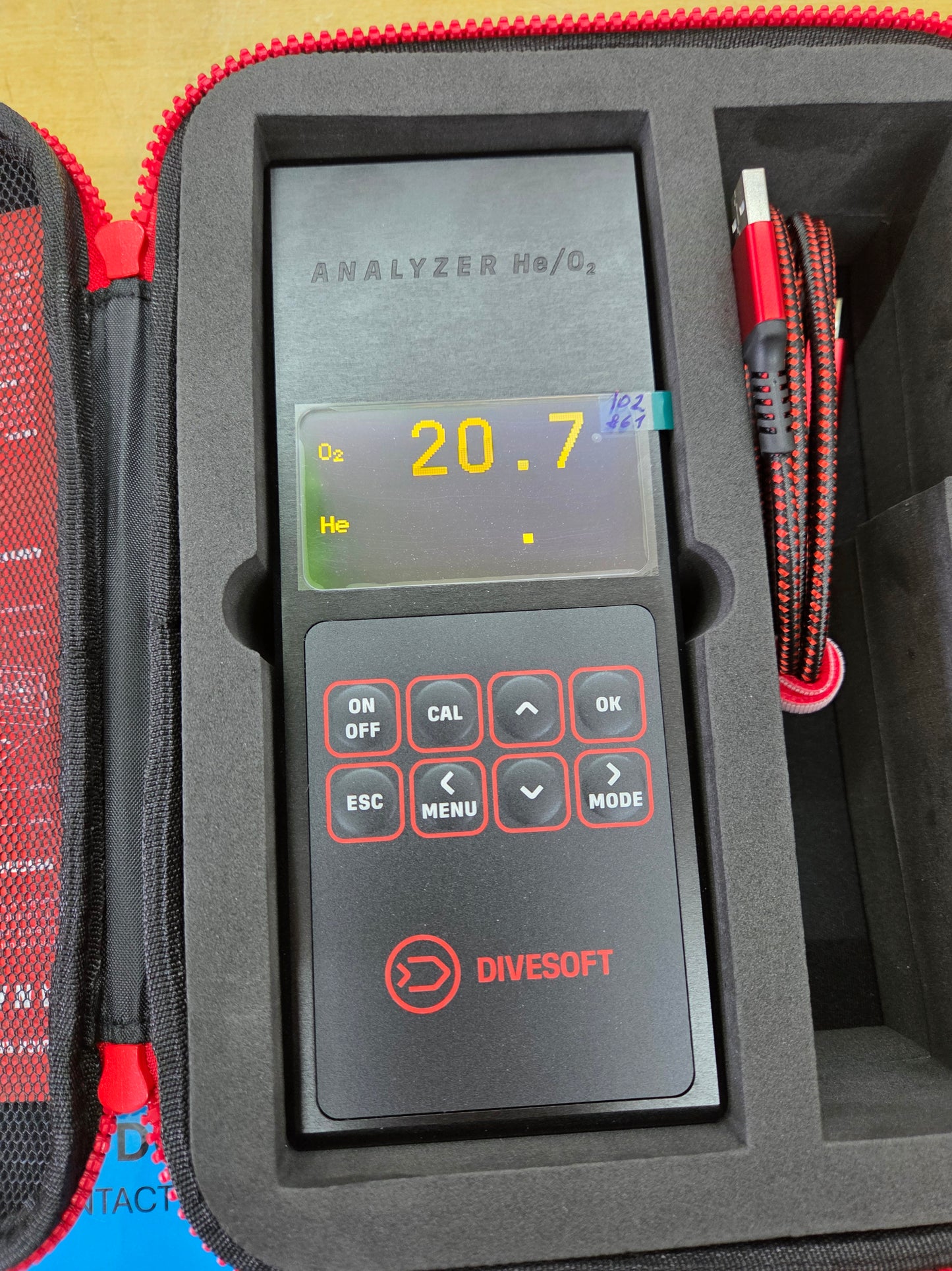 Divesoft He/02 Trimix Analyzer