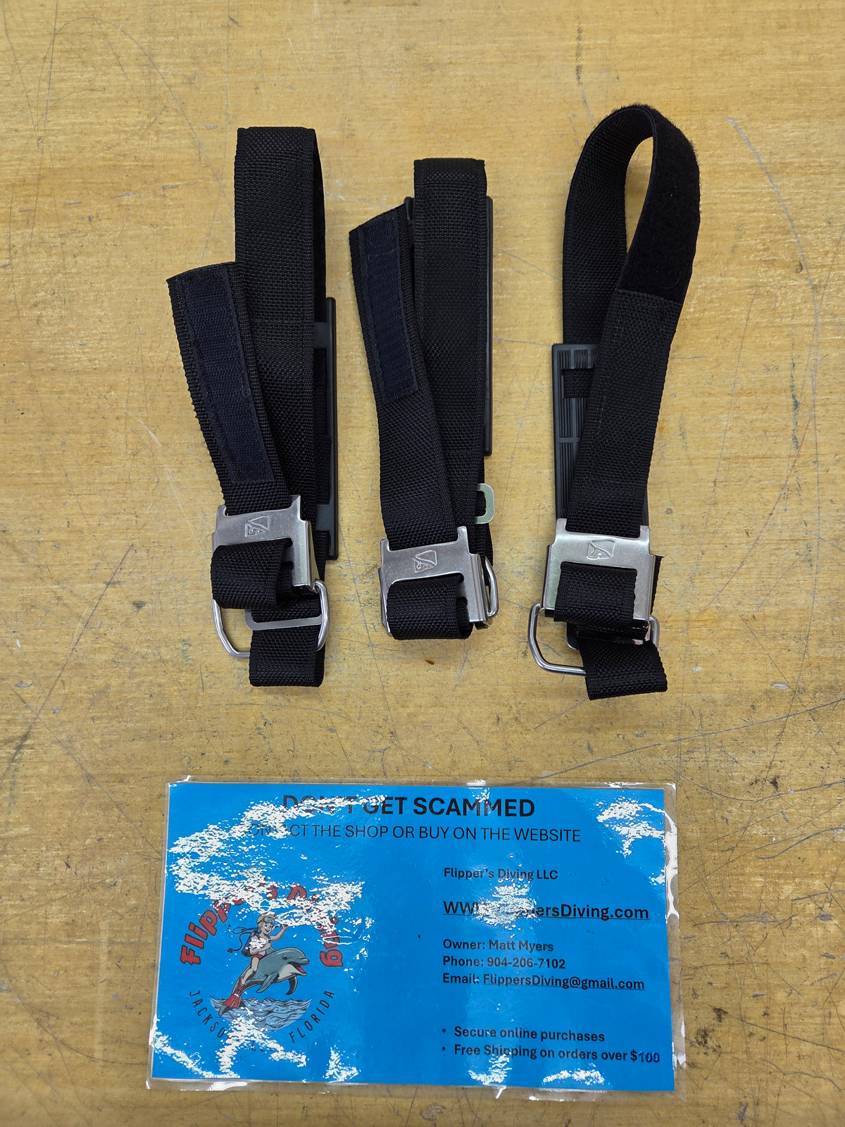 Dive Rite Slim Cam Bands (Set of 3)