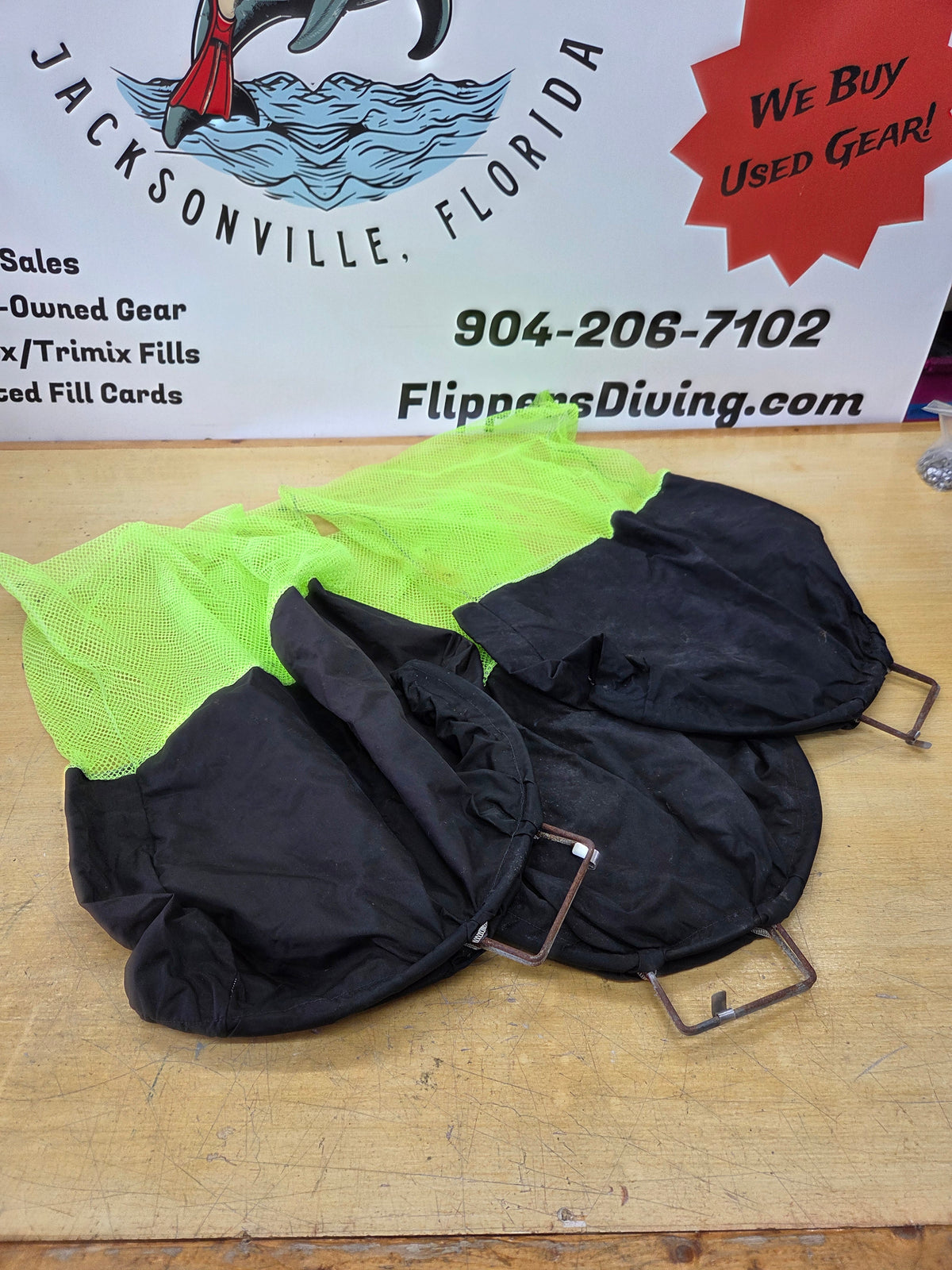 Wire Rim Mesh Lobster Bags