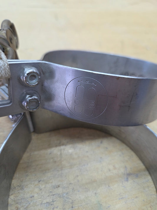 OMS 3.58" Stainless Bands (Pair)