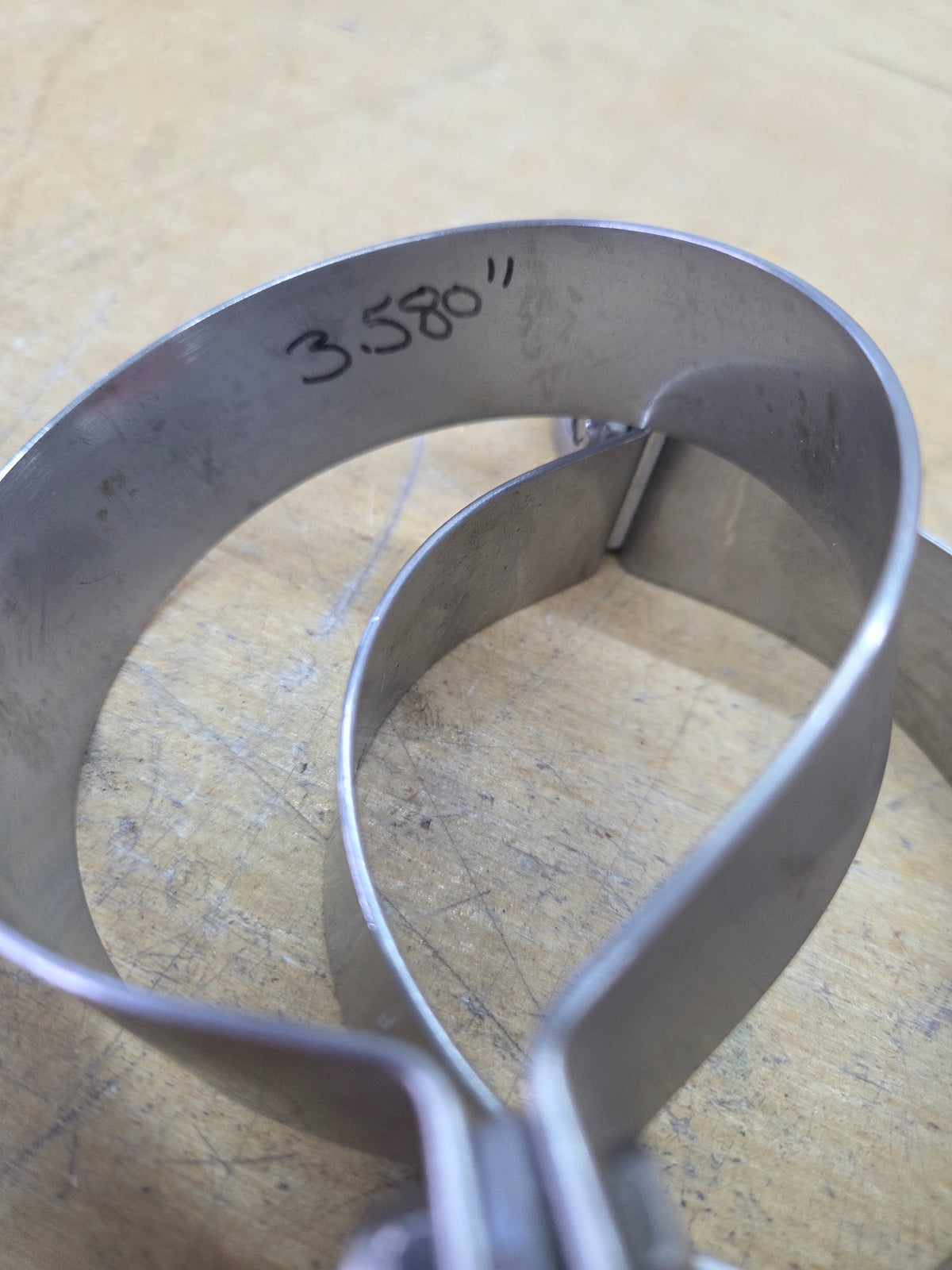 OMS 3.58" Stainless Bands (Pair)