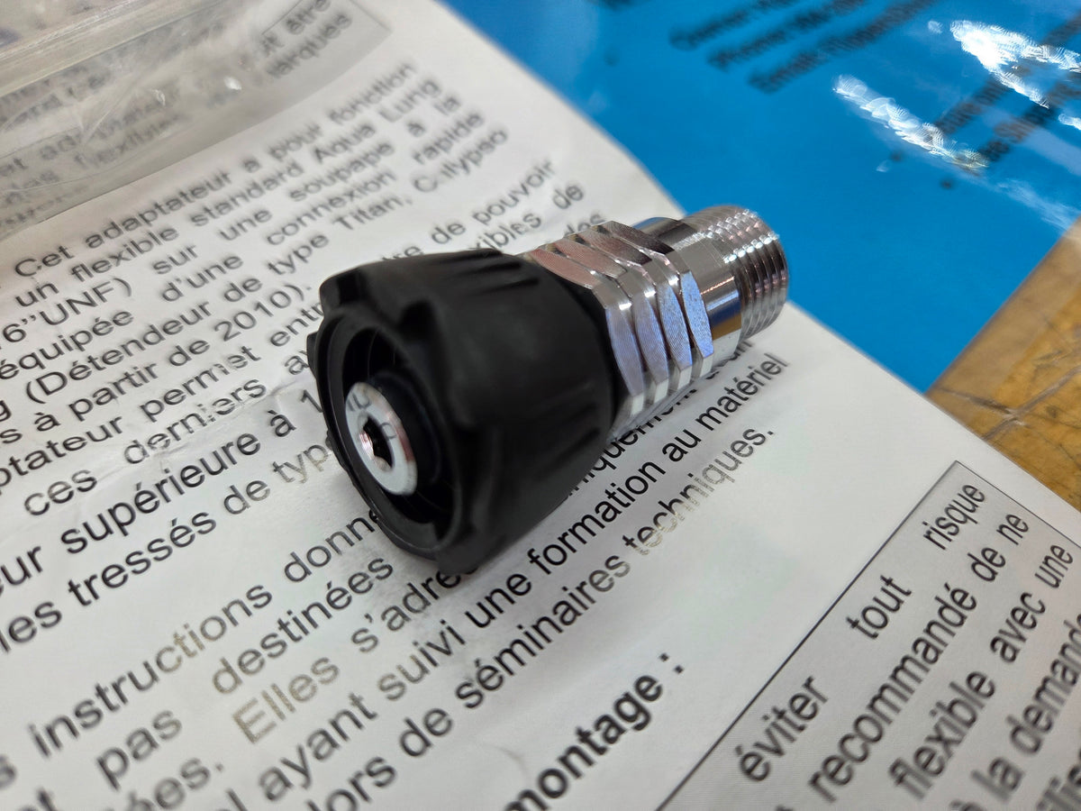 Aqualung 2nd Stage Quick Disconnect Adaptor