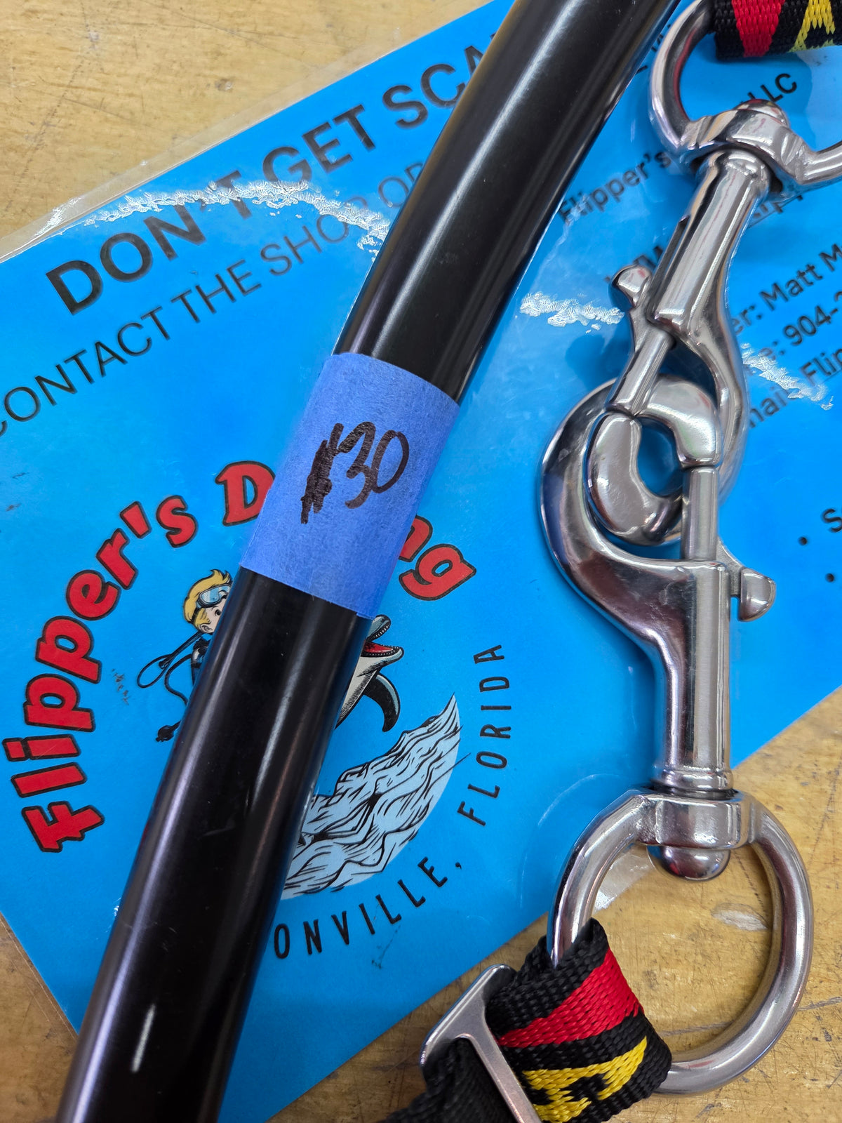 Dive Rite Stage Bottle Rigging