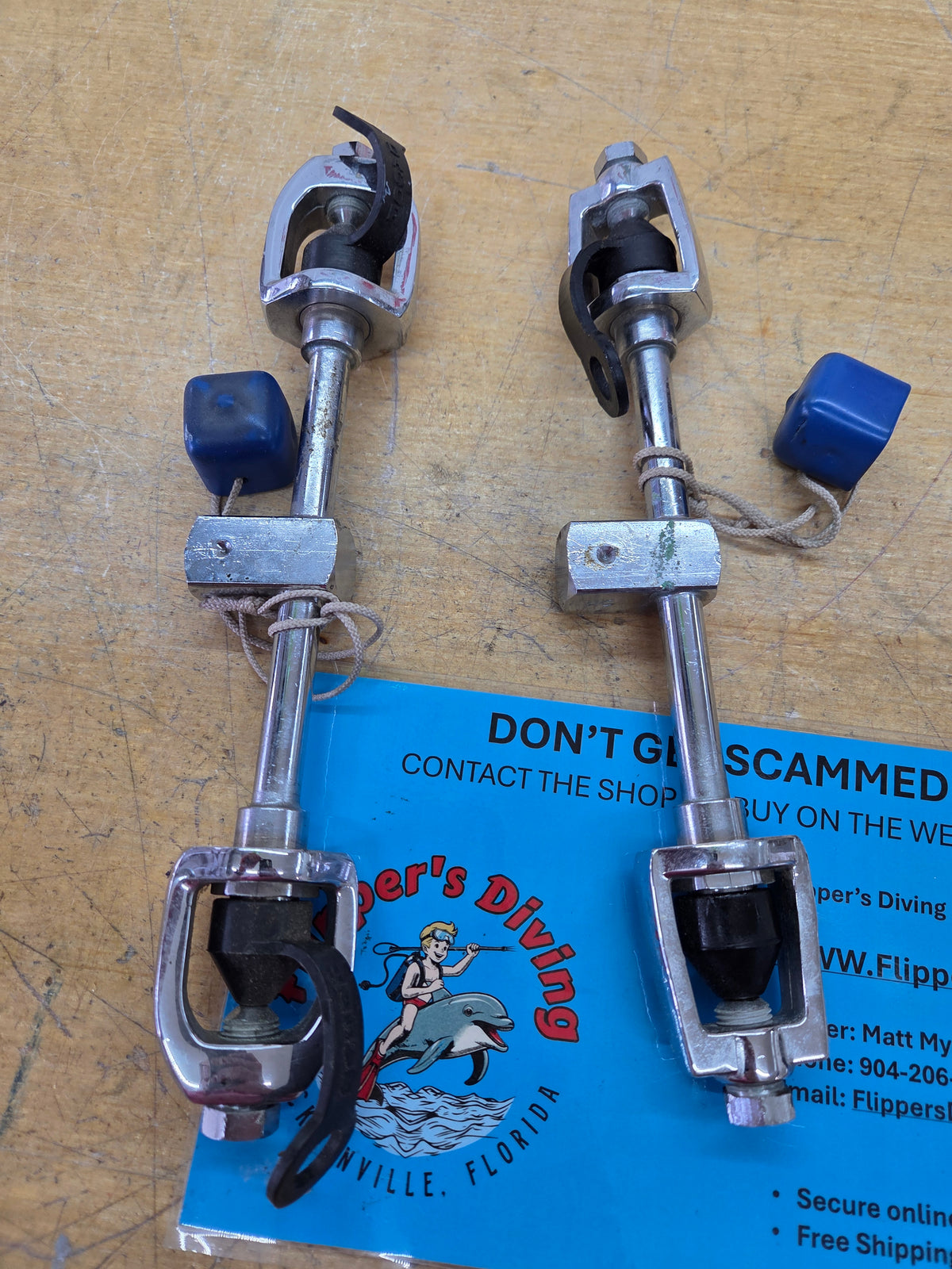Double Scuba Tank Manifold