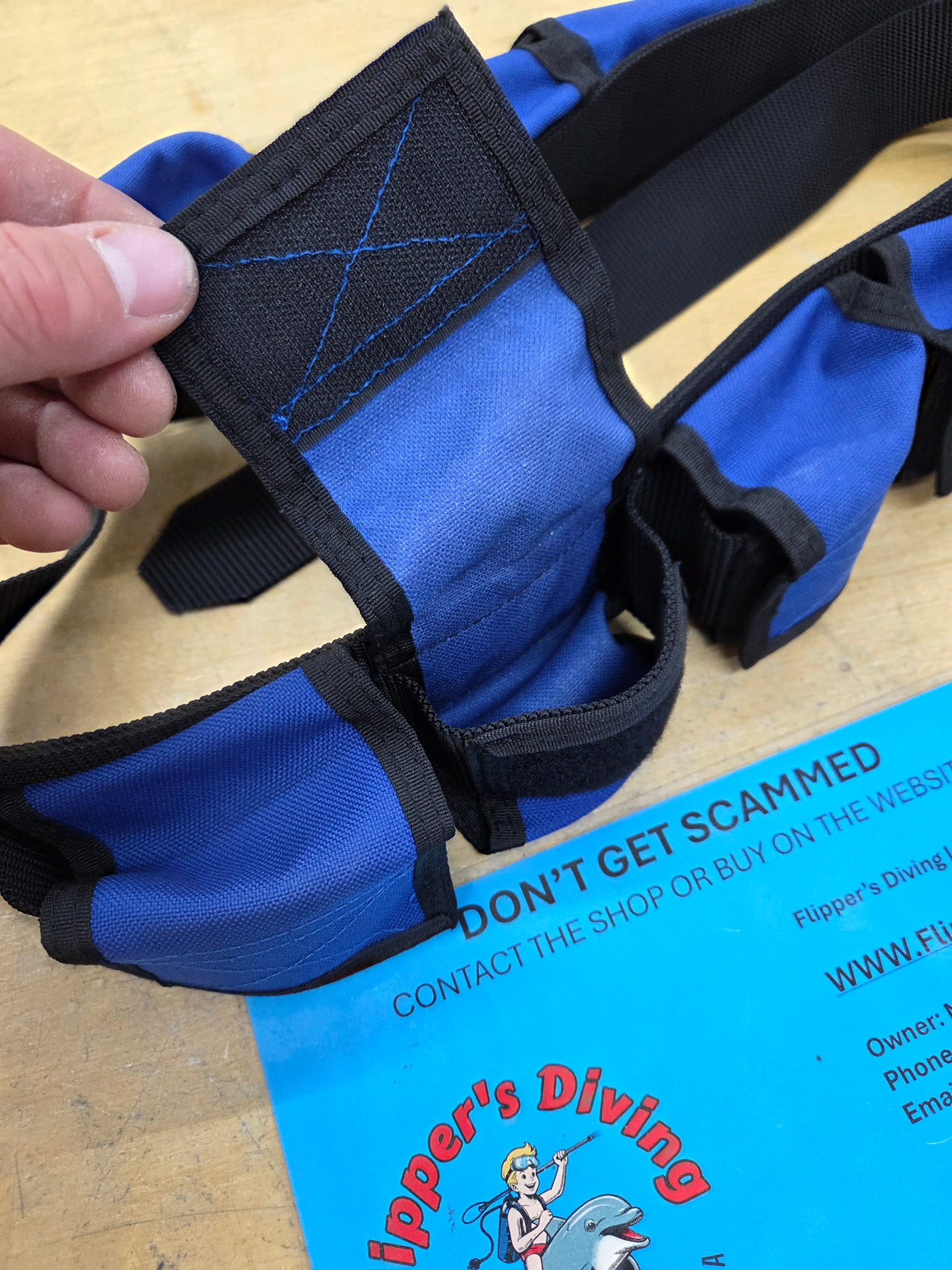 4 Pocket XS Scuba Weight Belt