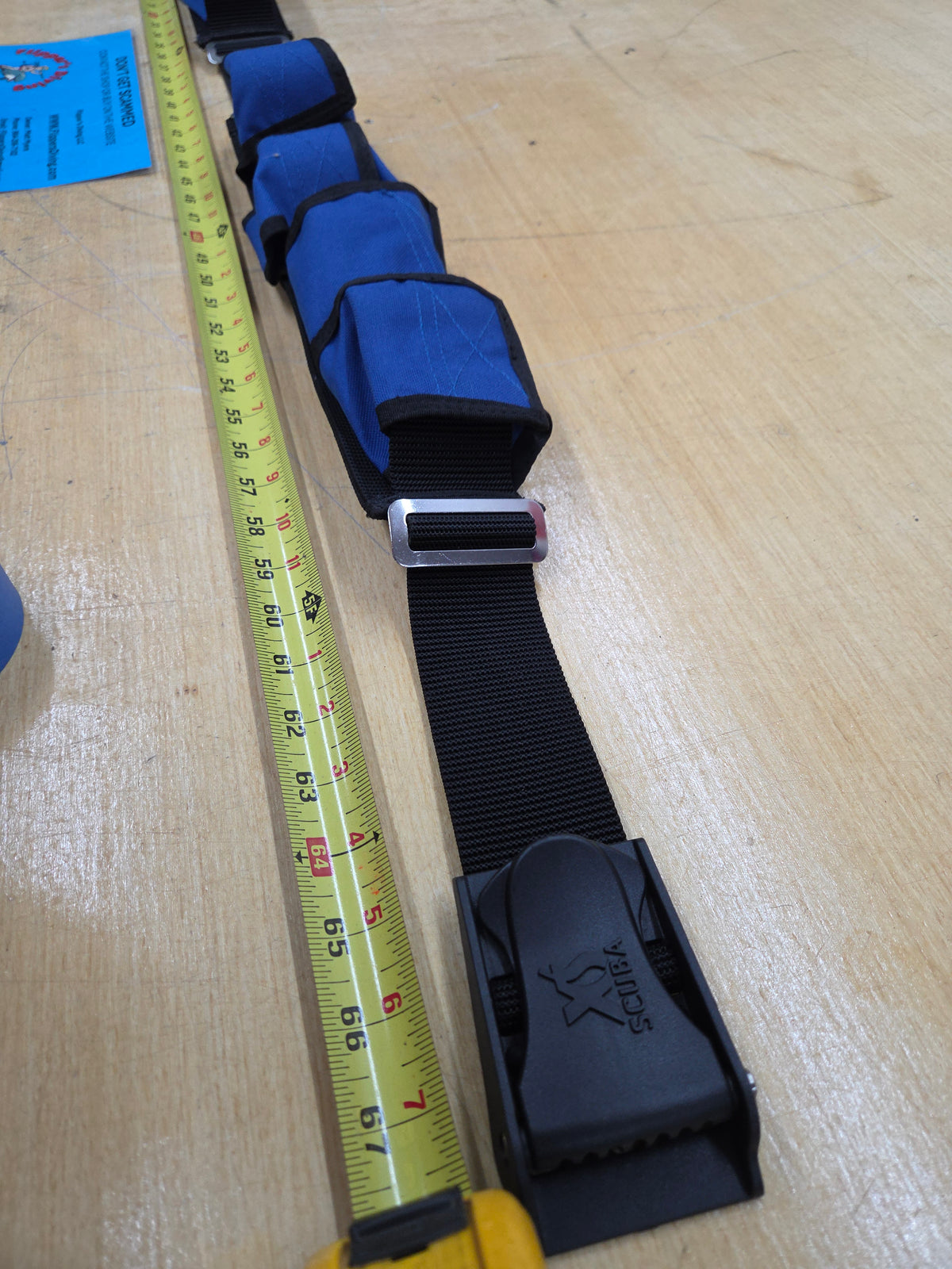 4 Pocket XS Scuba Weight Belt
