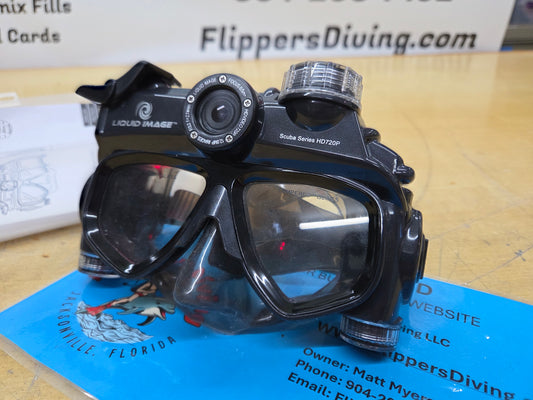 Liquid Image Scuba Series Dive Mask W/Camera
