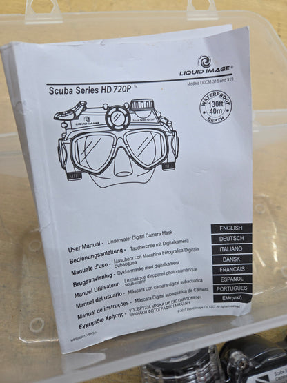 Liquid Image Scuba Series Dive Mask W/Camera