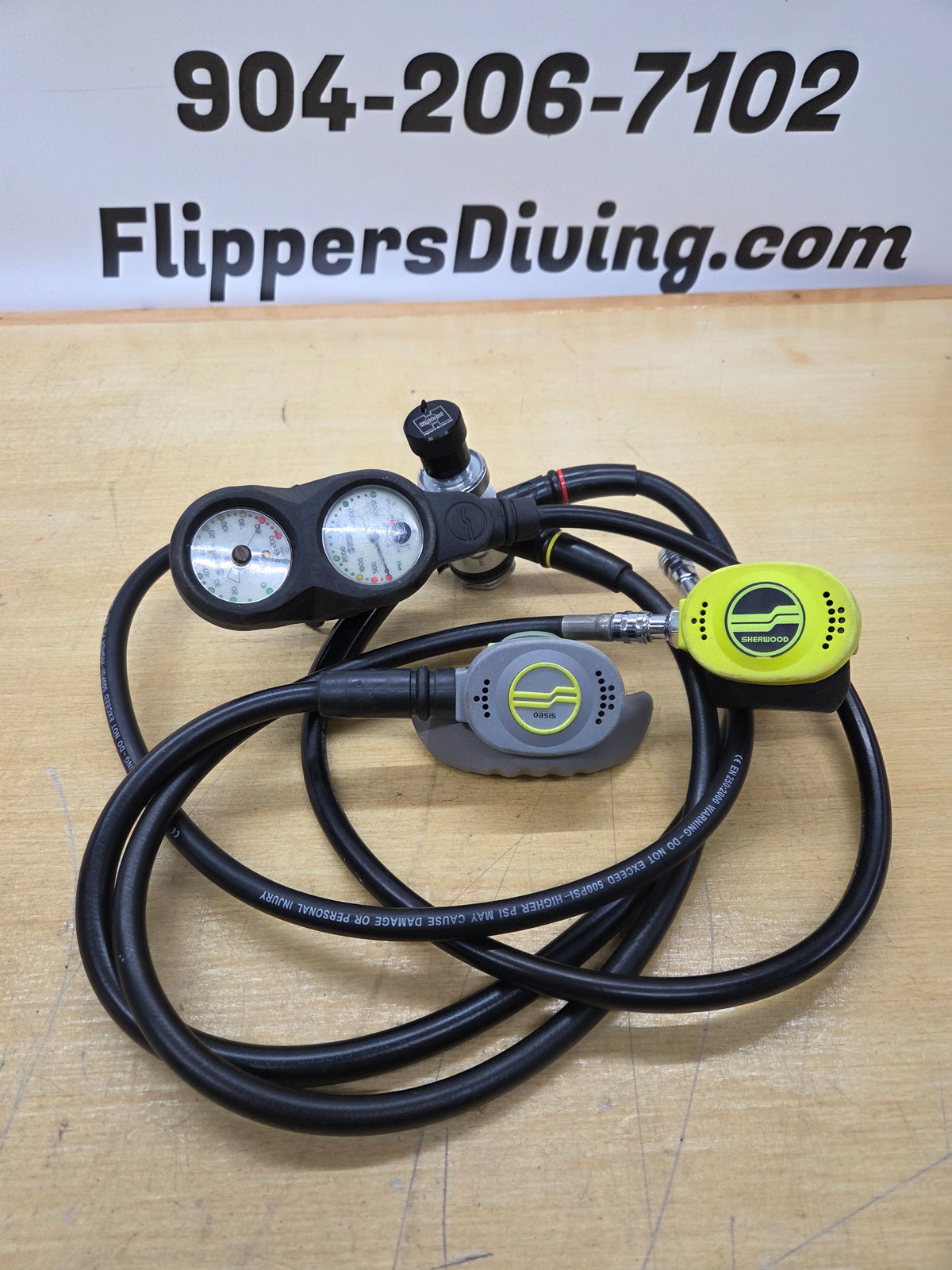 Sherwood "Oasis" Regulator Set