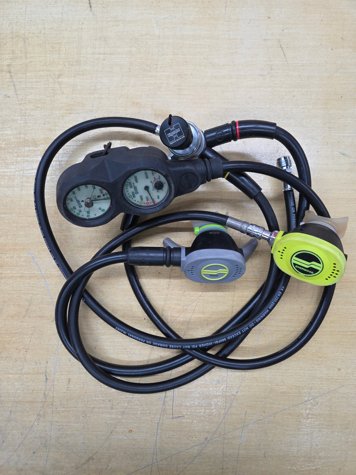 Sherwood "Oasis" Regulator Set