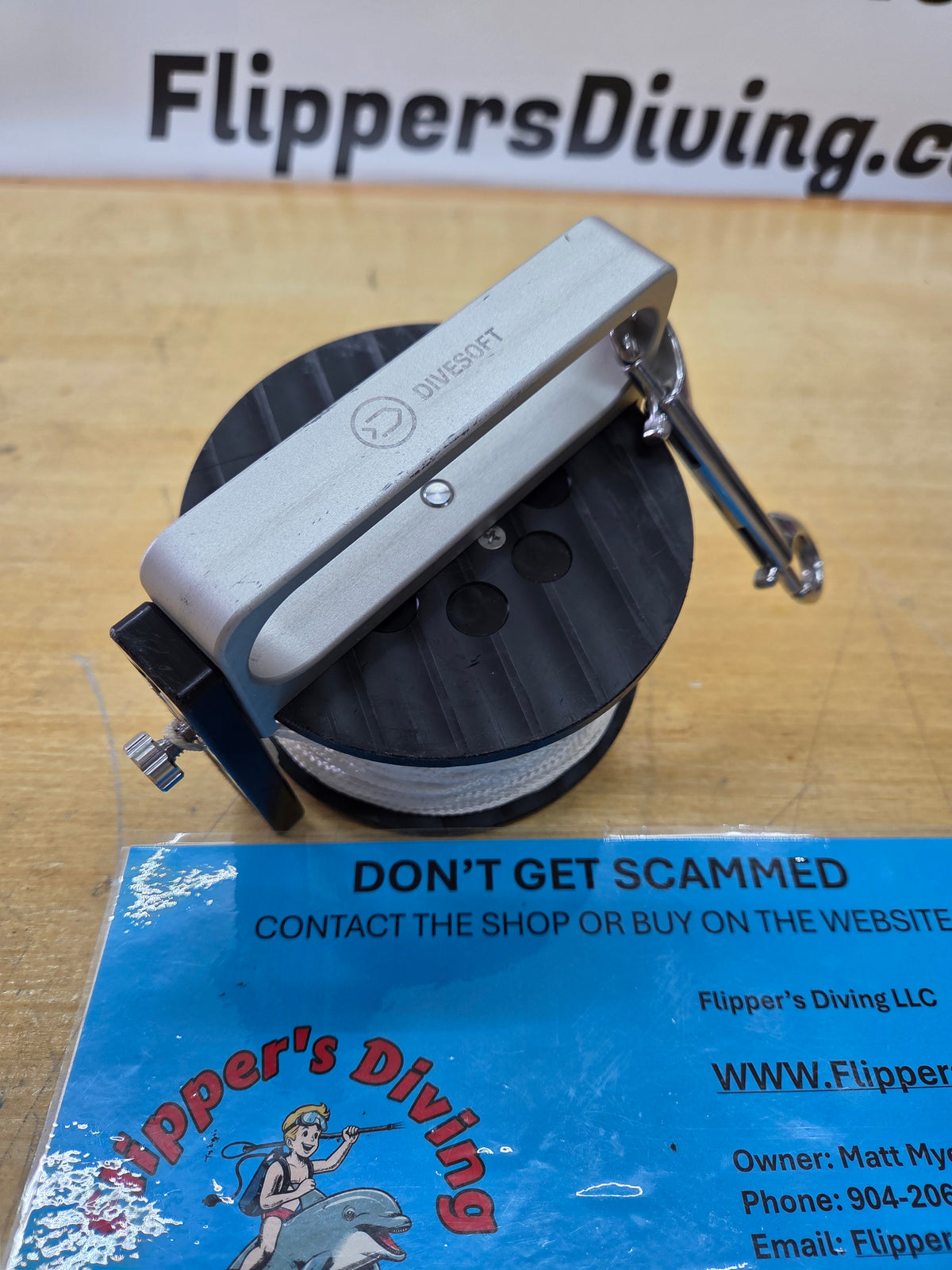 Divesoft 400ft Cave/Wreck Reel